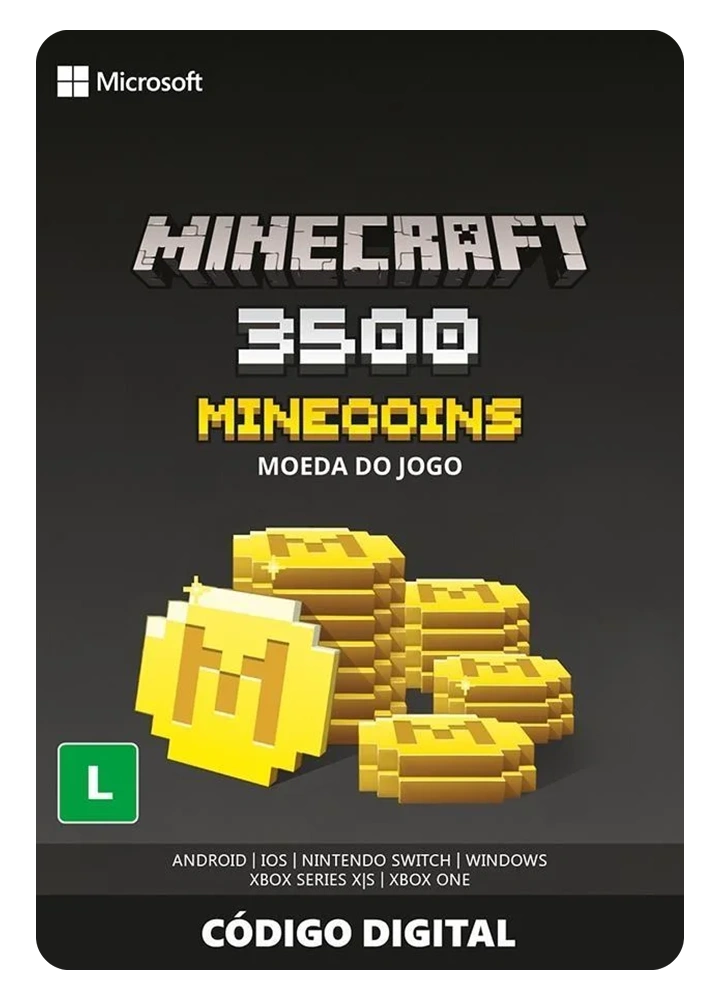 Minecraft 3500 Minecoins Pack