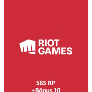 Riot Games Points 585 RP + Bônus 10 – Gift Card Código Digital