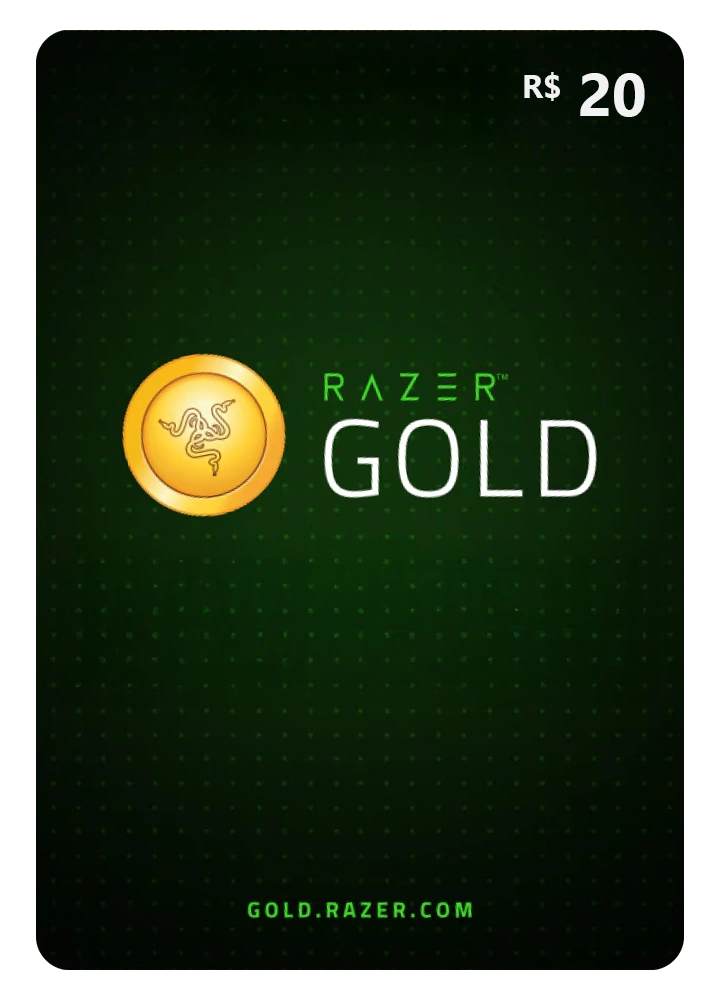 Razer Gold Gift Card - R$20
