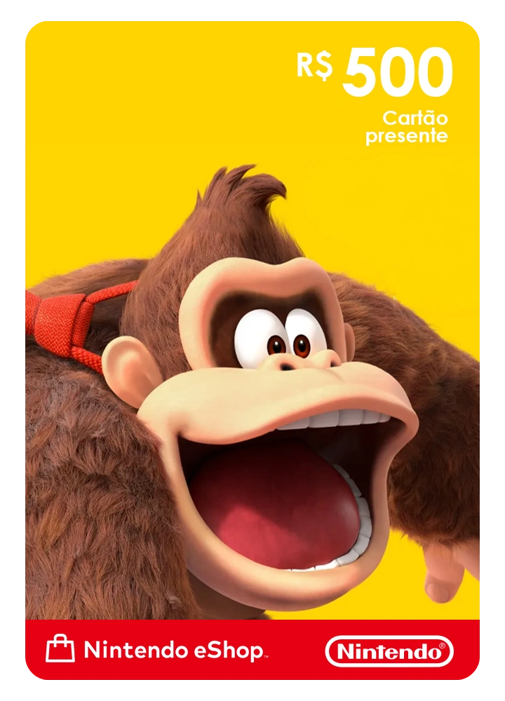 Gift Card Nintendo eShop - R$500