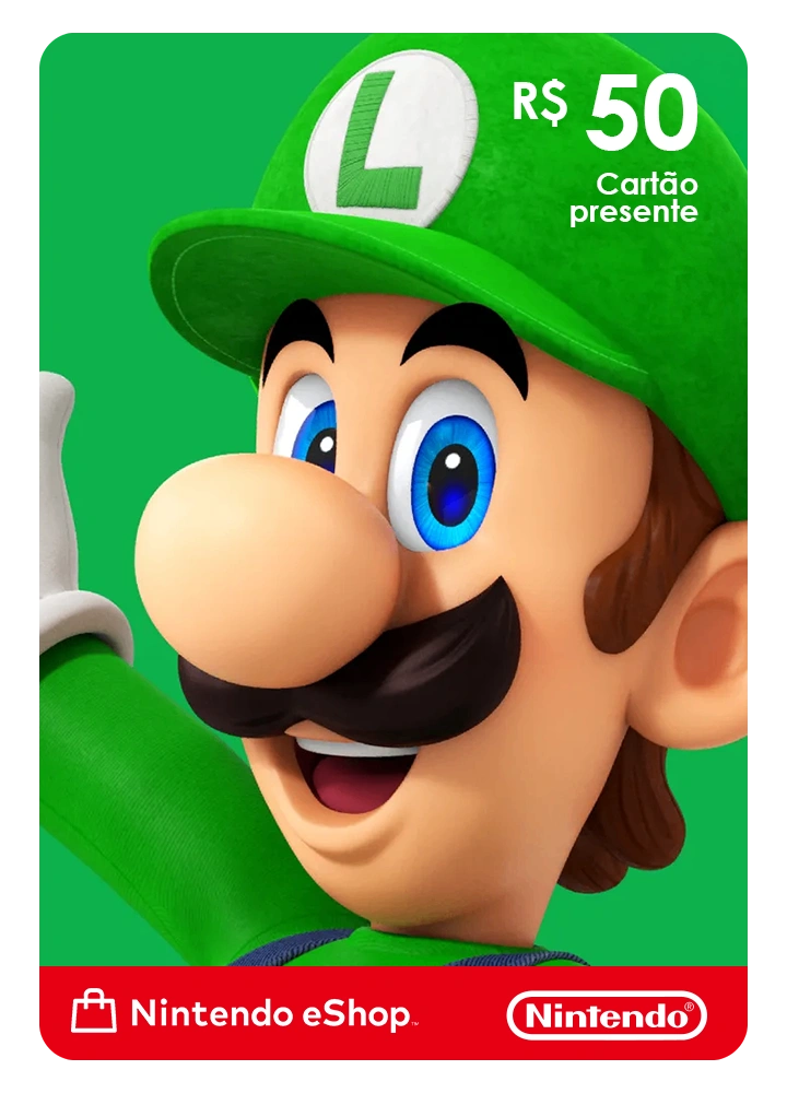 Gift Card Nintendo eShop R$50