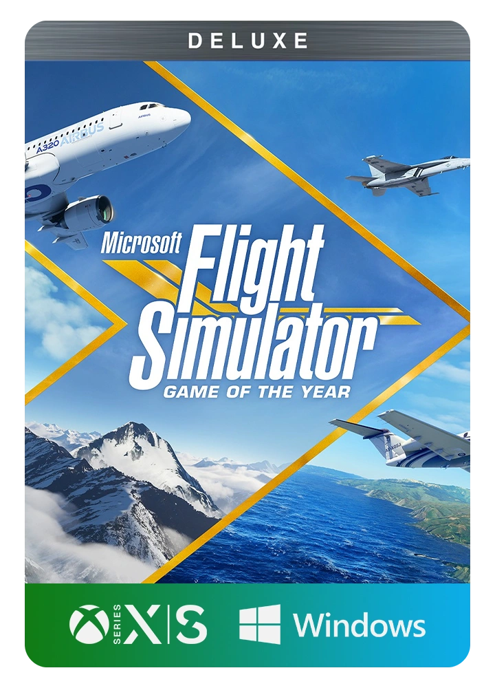 Microsoft Flight Simulator Game of the Year Edition - Deluxe | Xbox e PC