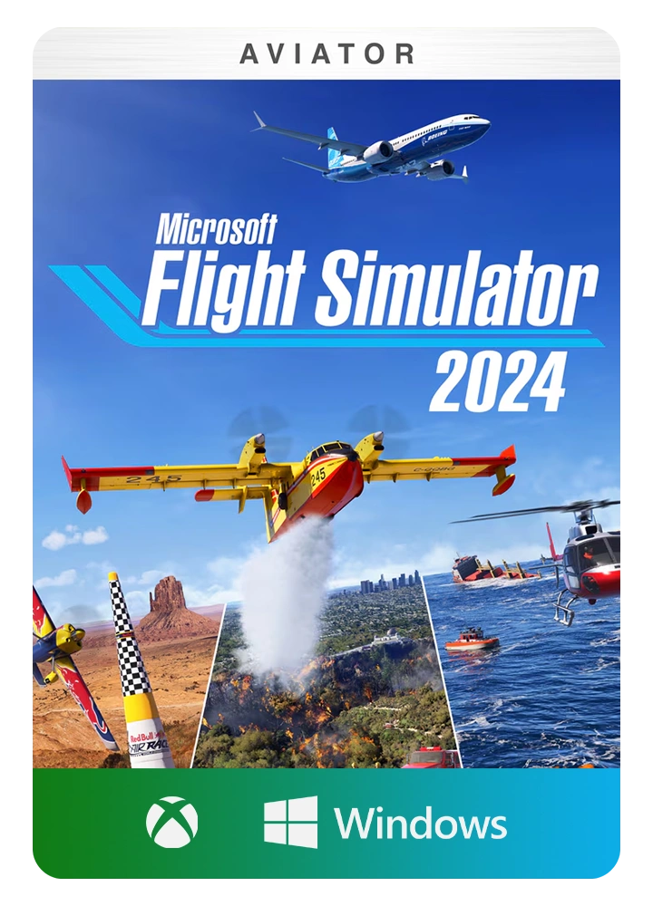 Microsoft Flight Simulator 2024 - Aviator Edition (Xbox, Windows, PC)