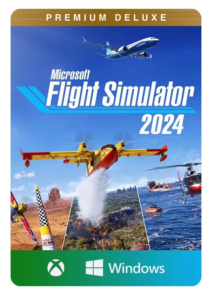 Microsoft Flight Simulator 2024 - Premium Edition (Xbox, Windows, PC)