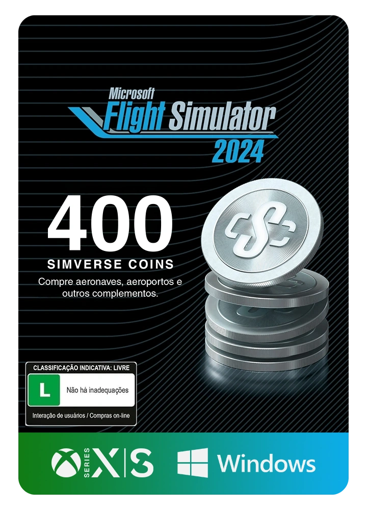 Microsoft Flight Simulator - 400 Simverse Coins | Xbox