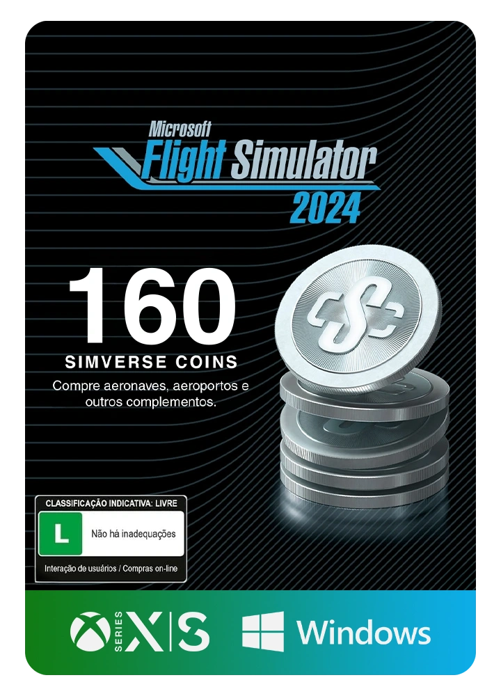 Microsoft Flight Simulator - 160 Simverse Coins | Xbox