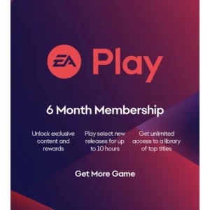 EA Play - Assinatura 6 Meses - Xbox