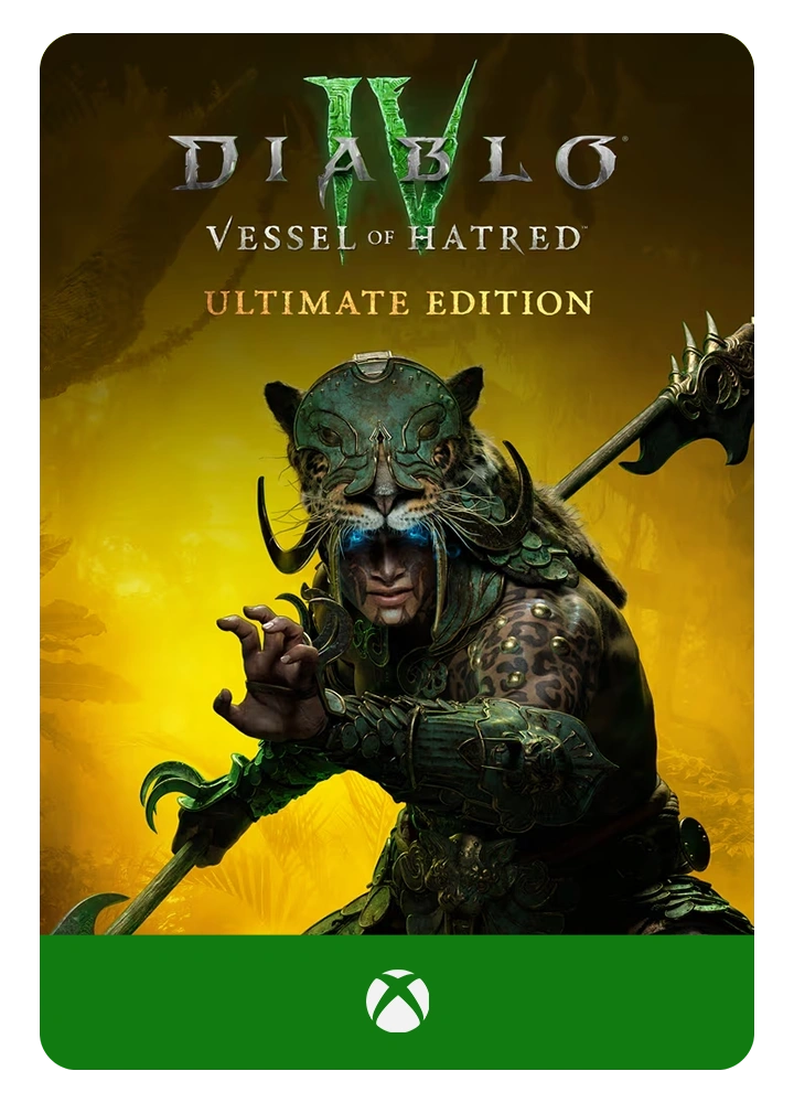 Diablo IV: Vessel of Hatred – Ultimate Edition (Xbox) Código Digital