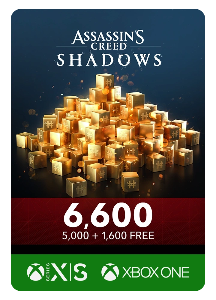 Assassin’s Creed Shadows – 6600 Helix Credits Pack (Xbox Series X|S e Xbox One)