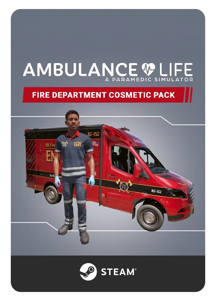 Ambulance Life – Fire Department Cosmetic Pack (DLC Steam) Código Digital
