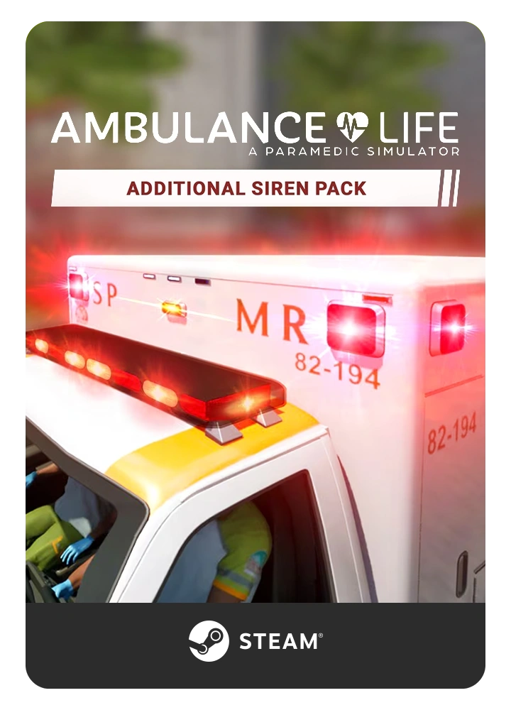 Ambulance Life – Additional Siren Pack (DLC Steam) Código Digital
