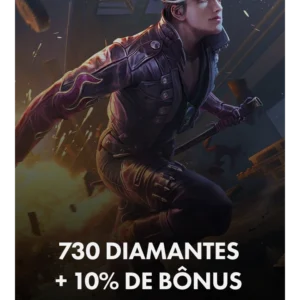 Free Fire – 730 Diamantes + 10% Bônus Código Digital