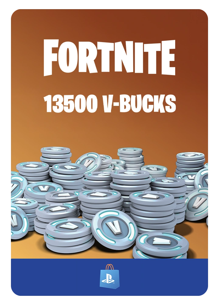 Fortnite - 13500 V-Bucks | PSN Gift Card
