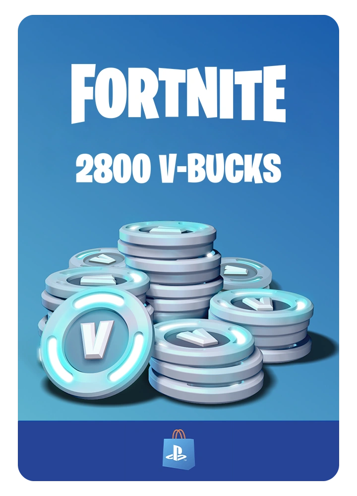 Fortnite - 2800 V-Bucks | PSN Gift Card