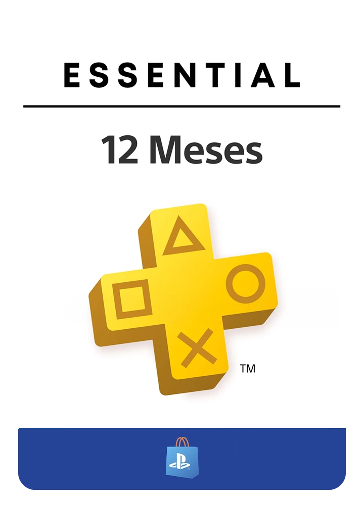 Gift Card Playstation Plus Essential 12 Meses - Playstation