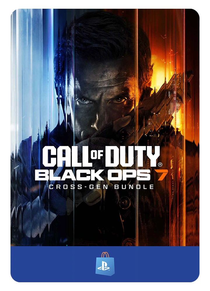Call of Duty Black Ops 7 - Pacote Multi-Gerações | PSN Gift Card