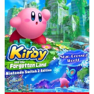 Kirby and the Forgotten Land + Star Crossed World | Pacote de Melhoria - Nintendo Switch 2