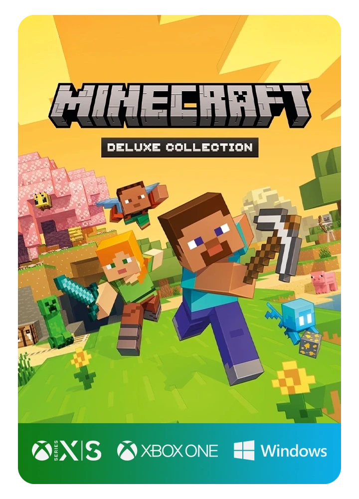 Minecraft Deluxe Collection | Xbox Series X|S, Xbox One, Windows