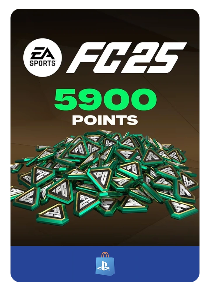 EA FC 25 - 5900 Pontos | PSN Gift Card