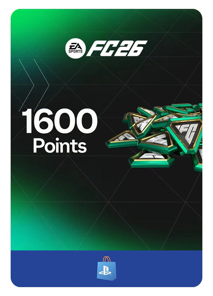 EA FC 26 - 1600 Pontos | PSN Gift Card