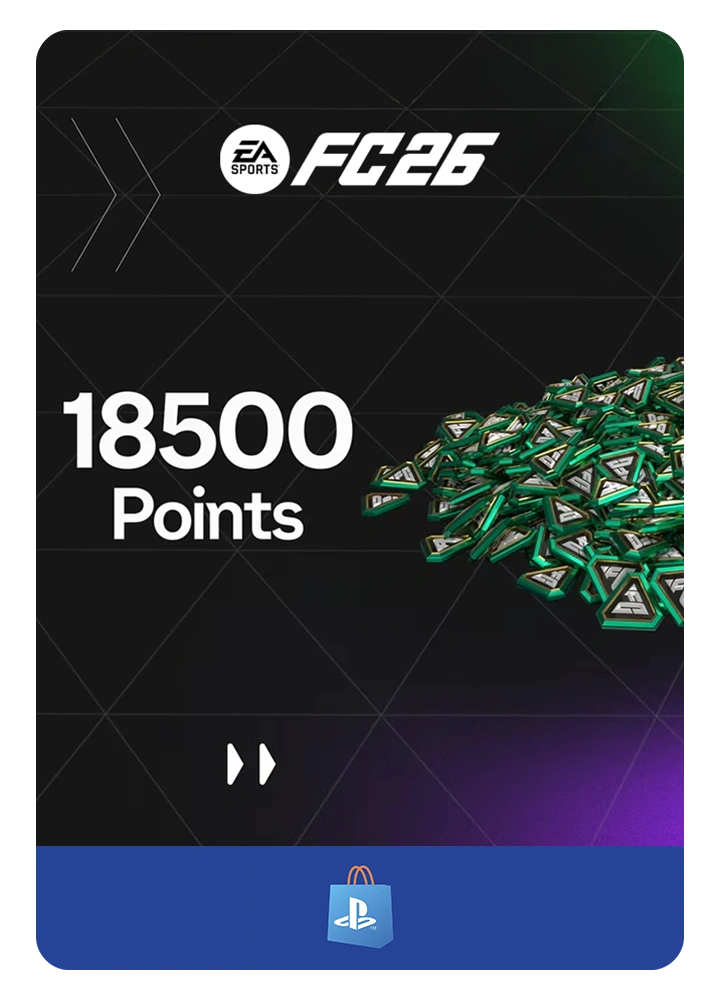 EA FC 26 - 18500 Pontos | PSN Gift Card