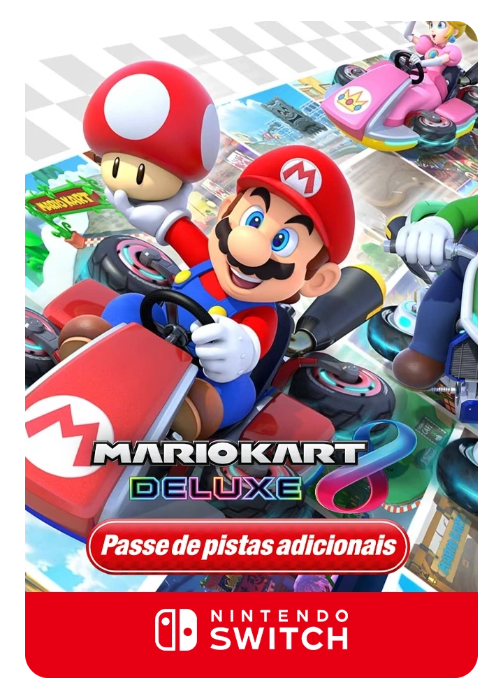 Mario Kart 8 Deluxe - Passe de Pistas Adicionais | Nintendo Switch
