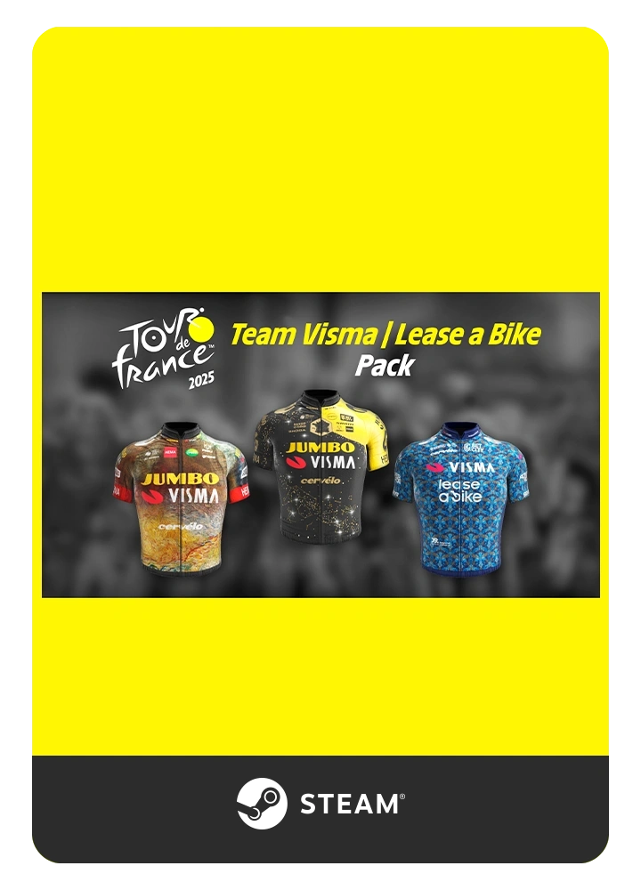 Tour de France 2025 - Team Visma | Lease a Bike Pack | Steam