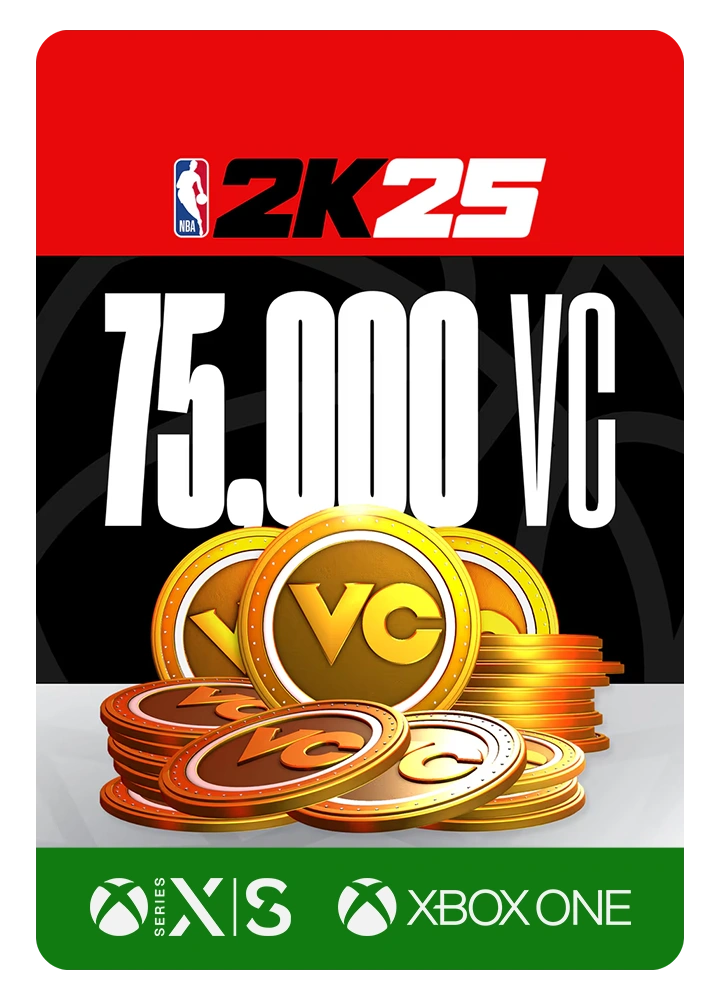 NBA 2K25 - 75.000 Virtual Currency Pack | Xbox Series X|S, Xbox One