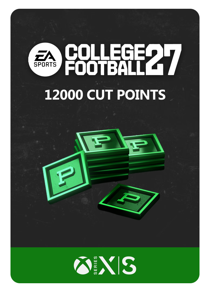 College Football 27 - 12000 CUT POINTS (Xbox Series X|S)